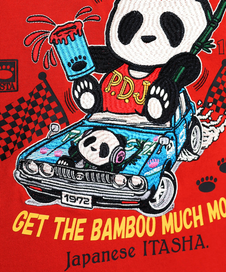 PANDIESTA(パンディエスタ) |SB PANDIESTA MONSTER HOTROD PANDA S/S Tシャツ(526851 MENS/WOMENS）
