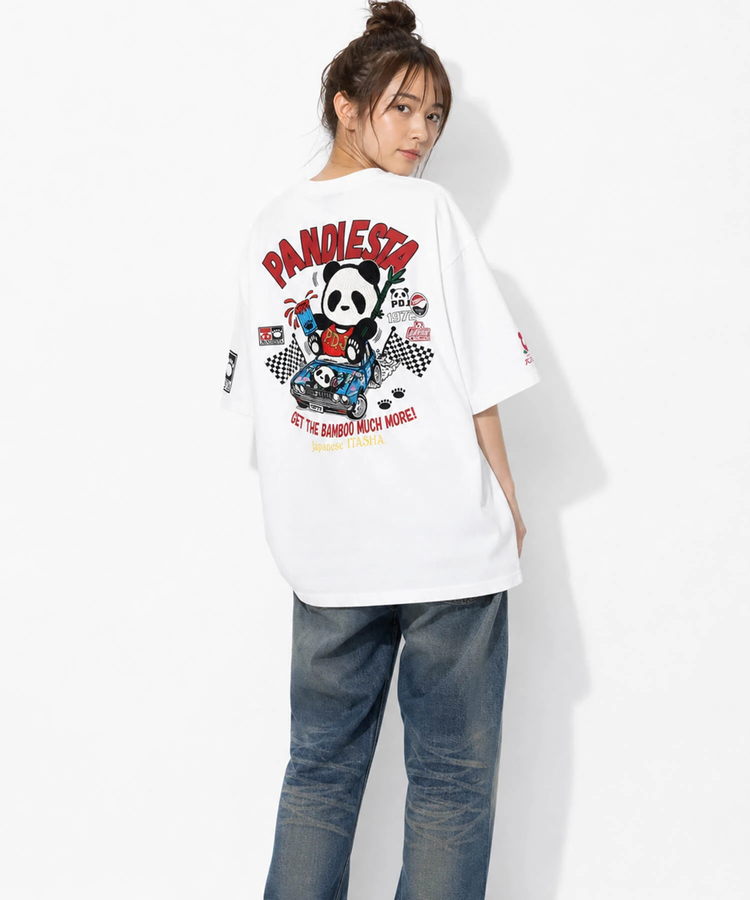 PANDIESTA(パンディエスタ) |SB PANDIESTA MONSTER HOTROD PANDA S/S Tシャツ(526851 MENS/WOMENS）