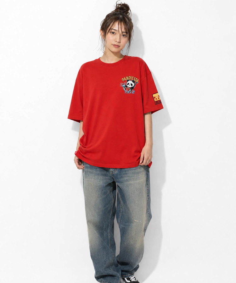 PANDIESTA(パンディエスタ) |SB PANDIESTA MONSTER HOTROD PANDA S/S Tシャツ(526851 MENS/WOMENS）
