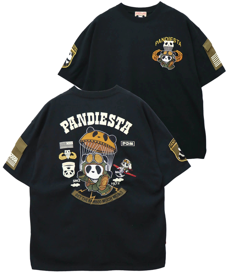PANDIESTA(パンディエスタ) |SB PANDIESTA PARACHUTE PANDA S/S Tシャツ(526853 MENS/WOMENS）