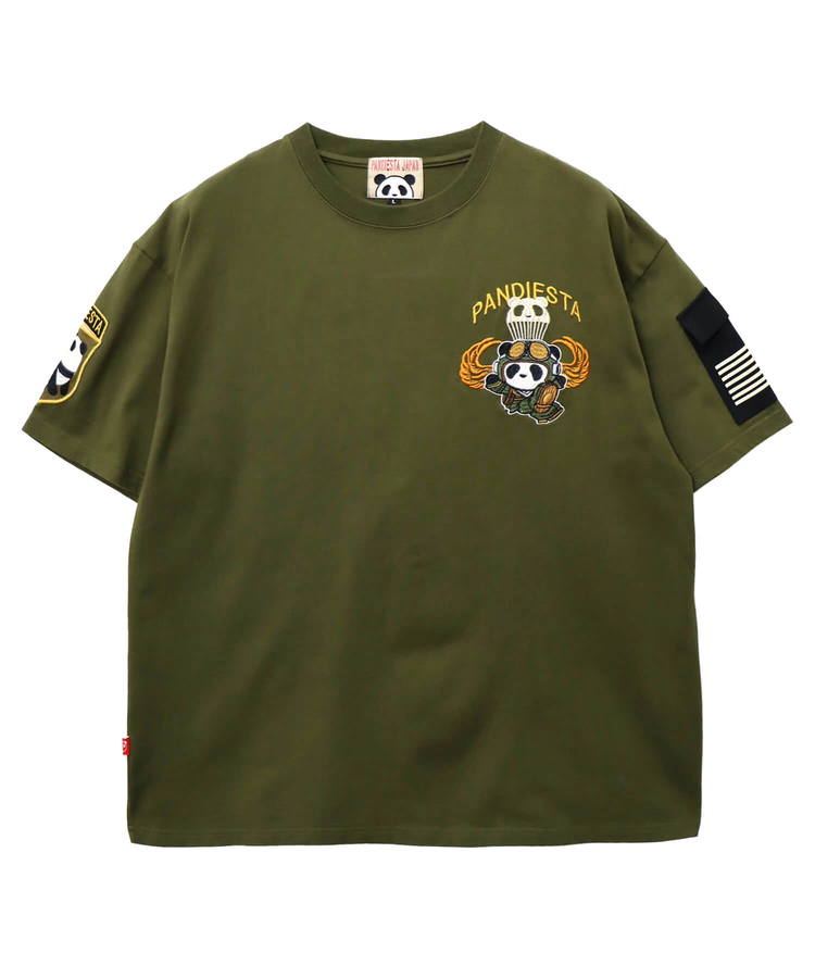 PANDIESTA(パンディエスタ) |SB PANDIESTA PARACHUTE PANDA S/S Tシャツ(526853 MENS/WOMENS）