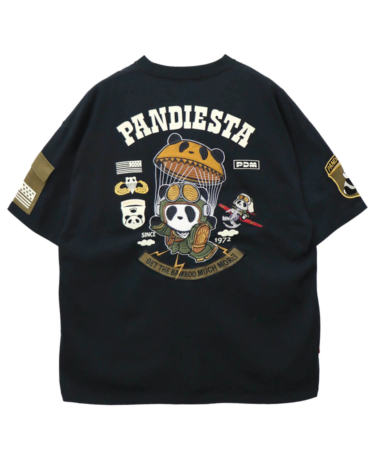 PANDIESTA(パンディエスタ) |SB PANDIESTA PARACHUTE PANDA S/S Tシャツ(526853 MENS/WOMENS）