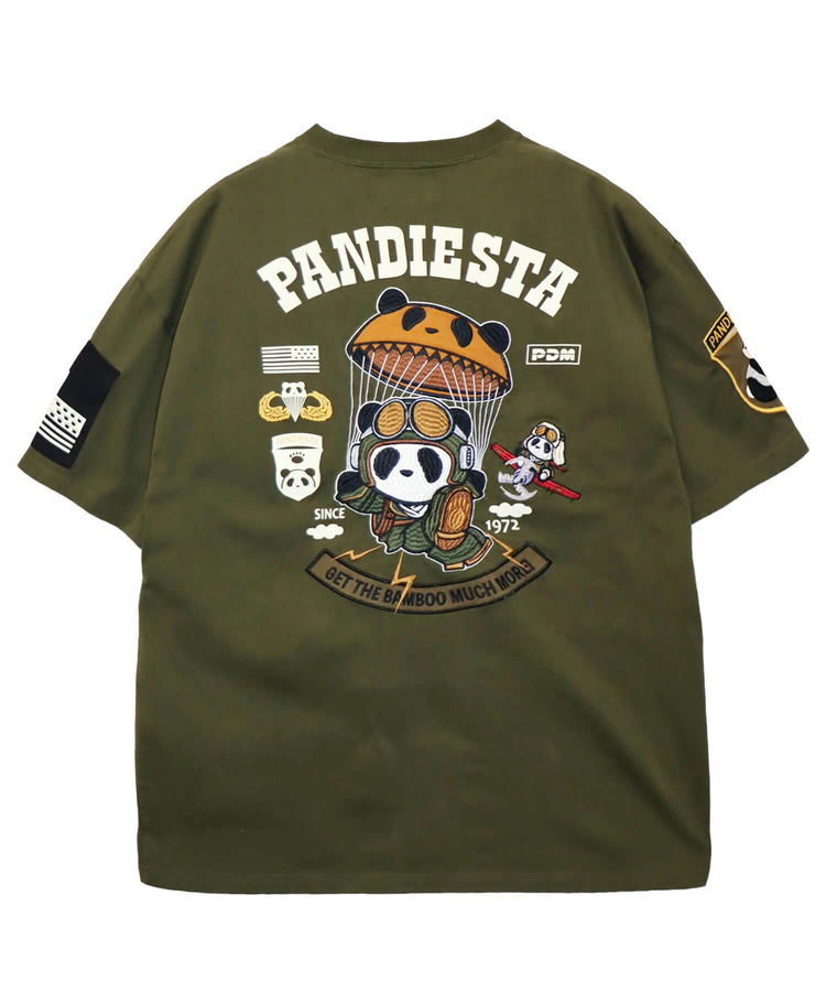 PANDIESTA(パンディエスタ) |SB PANDIESTA PARACHUTE PANDA S/S Tシャツ(526853 MENS/WOMENS）