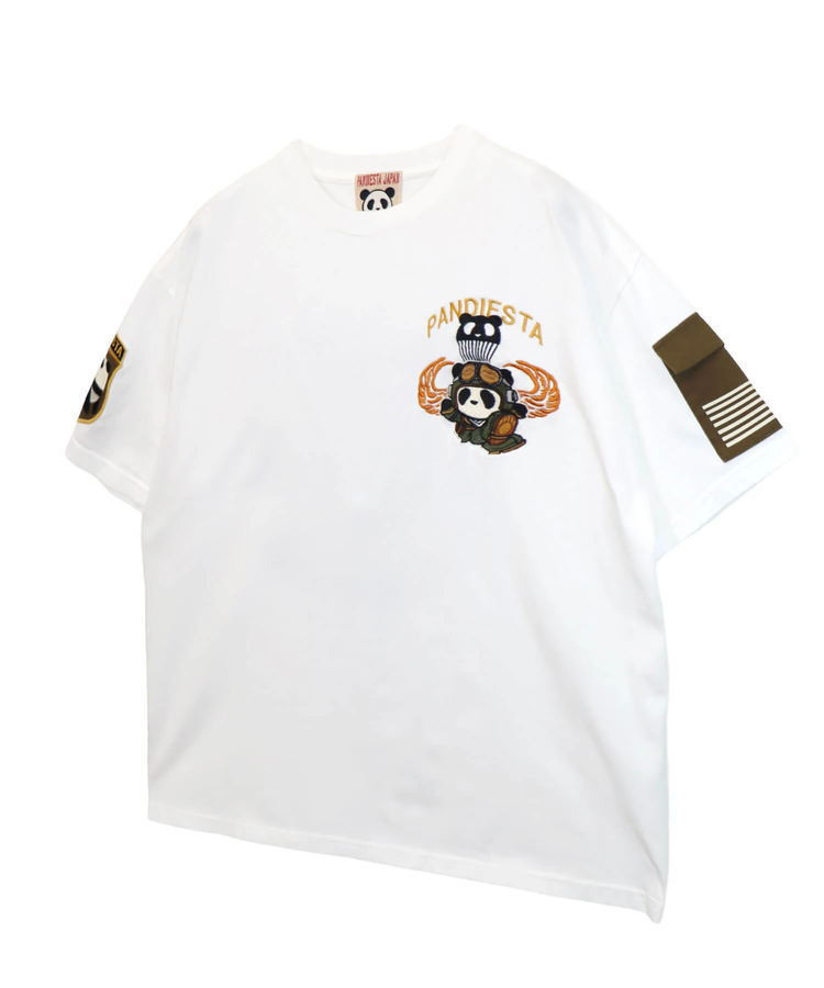 PANDIESTA(パンディエスタ) |SB PANDIESTA PARACHUTE PANDA S/S Tシャツ(526853 MENS/WOMENS）