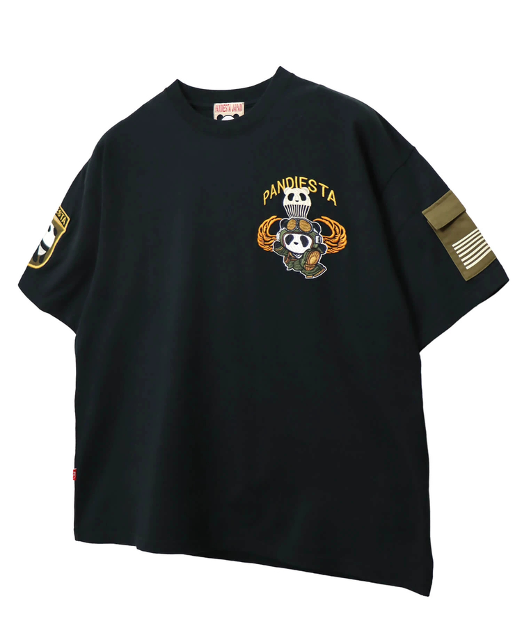PANDIESTA(パンディエスタ) |SB PANDIESTA PARACHUTE PANDA S/S Tシャツ(526853 MENS/WOMENS）