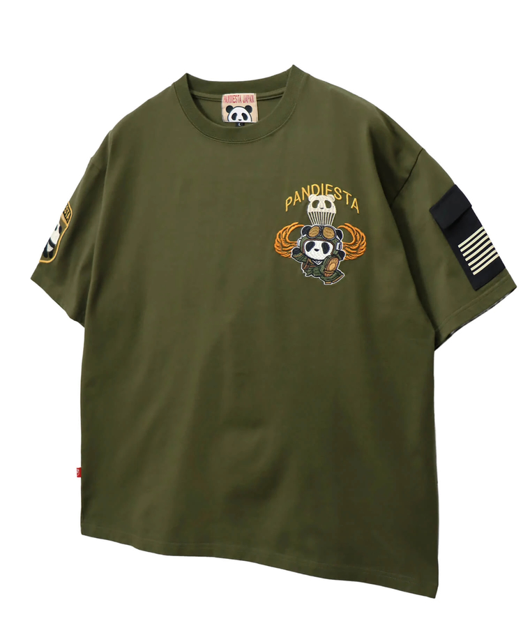 PANDIESTA(パンディエスタ) |SB PANDIESTA PARACHUTE PANDA S/S Tシャツ(526853 MENS/WOMENS）