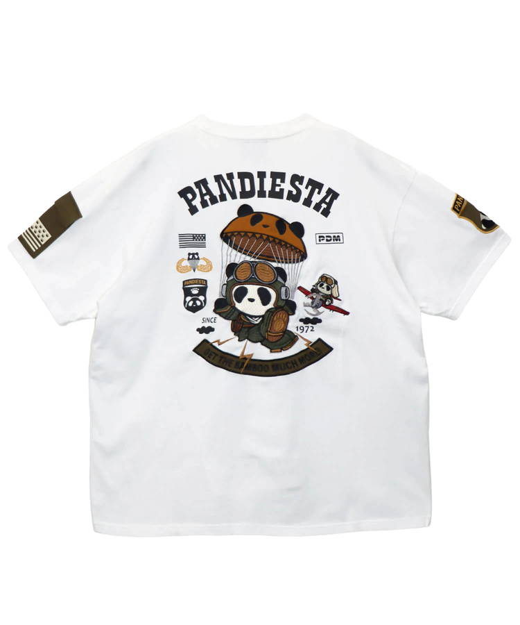 PANDIESTA(パンディエスタ) |SB PANDIESTA PARACHUTE PANDA S/S Tシャツ(526853 MENS/WOMENS）