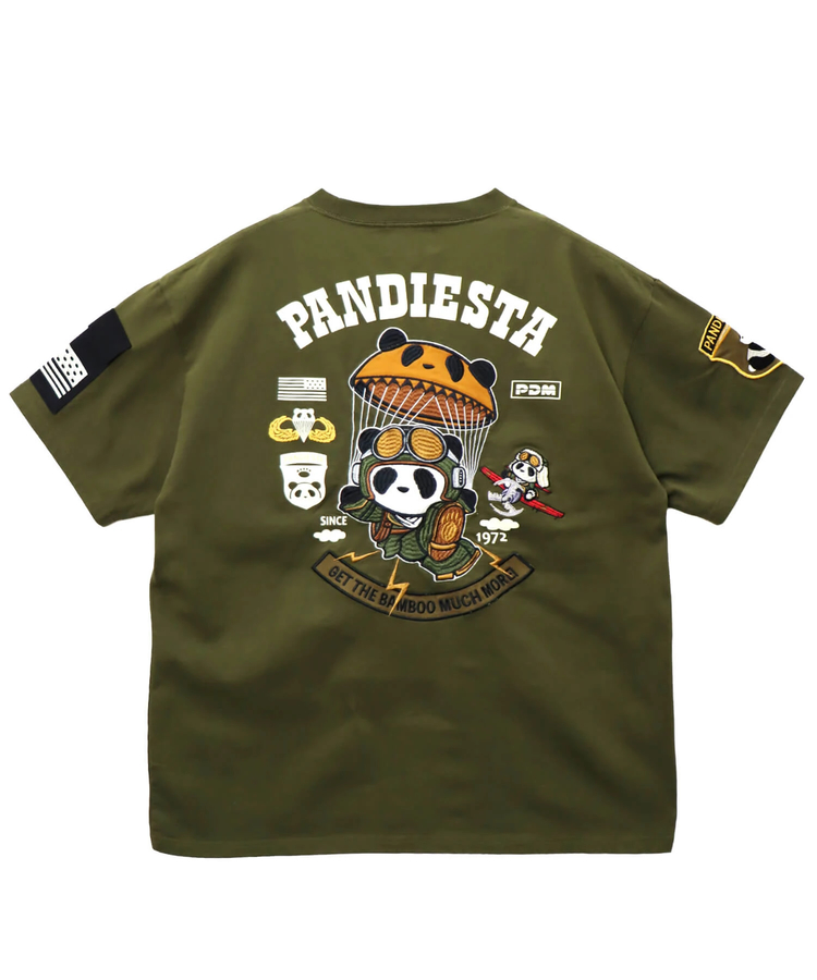 PANDIESTA(パンディエスタ) |SB PANDIESTA PARACHUTE PANDA S/S Tシャツ(526853 MENS/WOMENS）