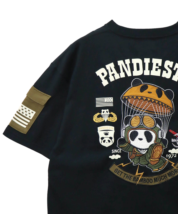 PANDIESTA(パンディエスタ) |SB PANDIESTA PARACHUTE PANDA S/S Tシャツ(526853 MENS/WOMENS）