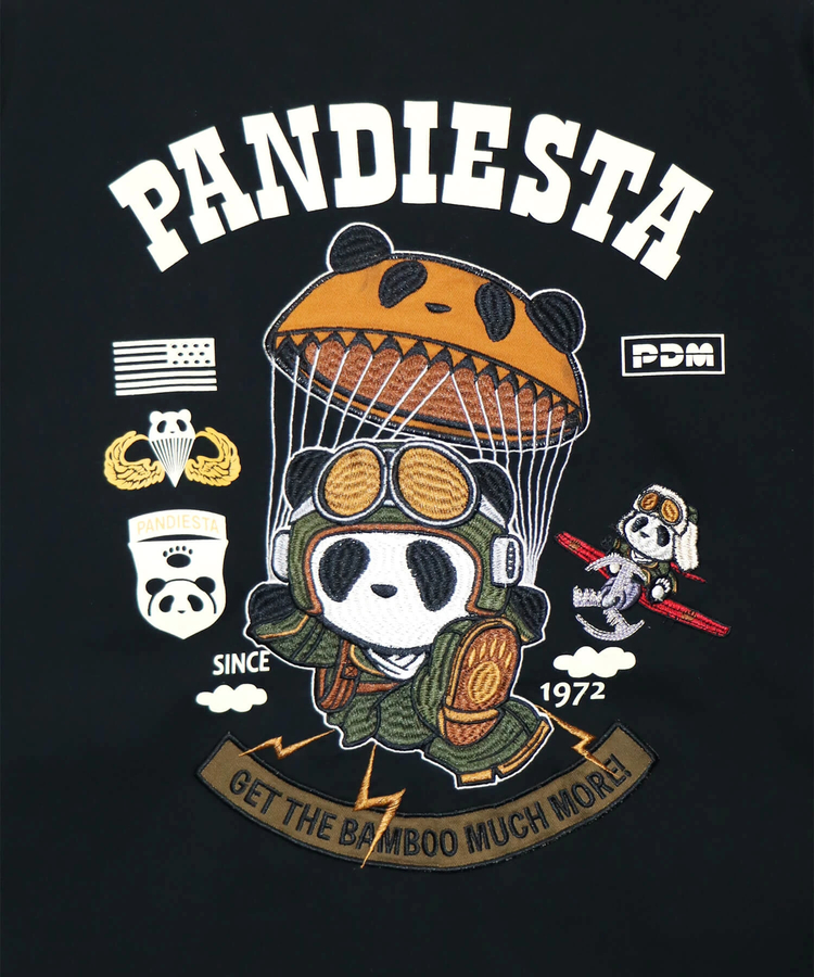 PANDIESTA(パンディエスタ) |SB PANDIESTA PARACHUTE PANDA S/S Tシャツ(526853 MENS/WOMENS）