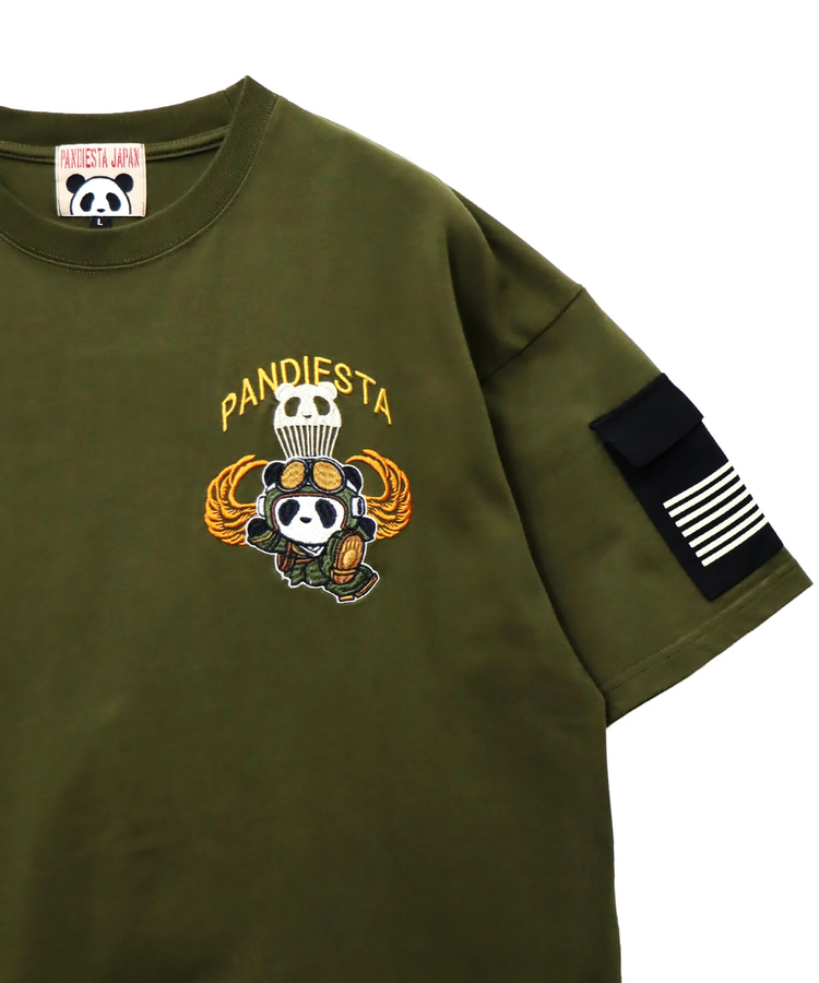 PANDIESTA(パンディエスタ) |SB PANDIESTA PARACHUTE PANDA S/S Tシャツ(526853 MENS/WOMENS）