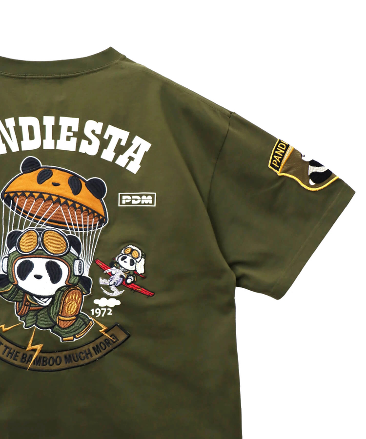 PANDIESTA(パンディエスタ) |SB PANDIESTA PARACHUTE PANDA S/S Tシャツ(526853 MENS/WOMENS）