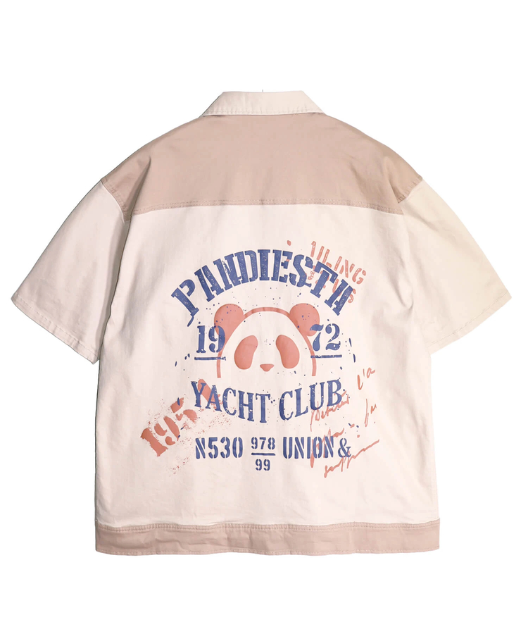 PANDIESTA(パンディエスタ) |SB PANDIESTA パンダ ヨットクラブ ボタンシャツ セットアップ可能(526950 MENS/WOMENS）