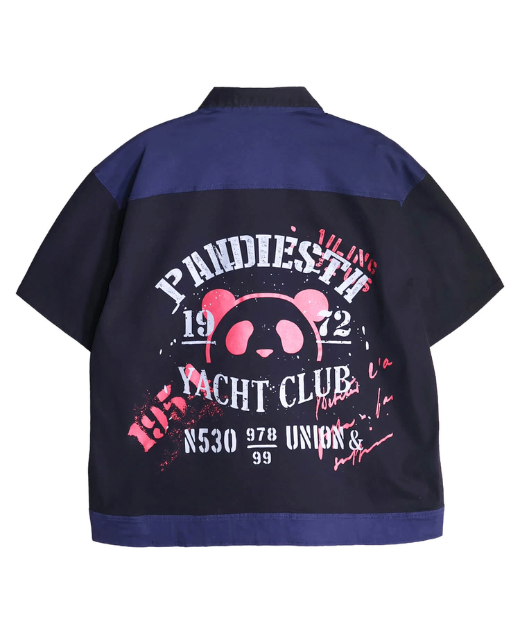 PANDIESTA(パンディエスタ) |SB PANDIESTA パンダ ヨットクラブ ボタンシャツ セットアップ可能(526950 MENS/WOMENS）