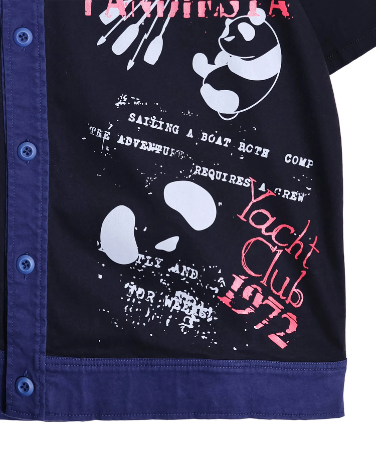 PANDIESTA(パンディエスタ) |SB PANDIESTA パンダ ヨットクラブ ボタンシャツ セットアップ可能(526950 MENS/WOMENS）