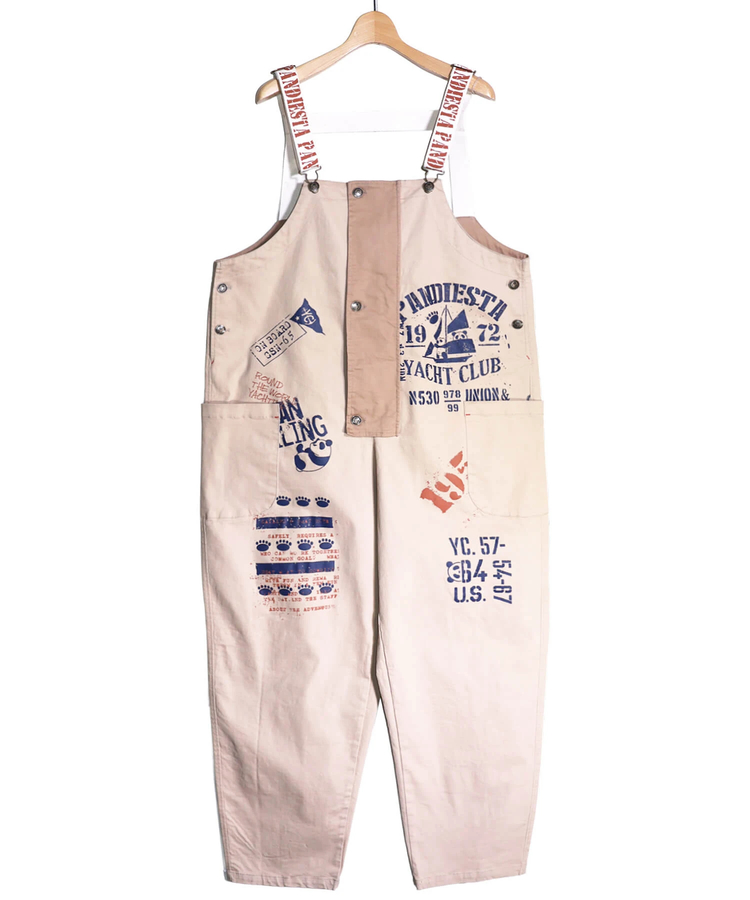 PANDIESTA(パンディエスタ) |SB PANDIESTA パンダ ヨットクラブ サロペット セットアップ可能(526951 MENS/WOMENS）