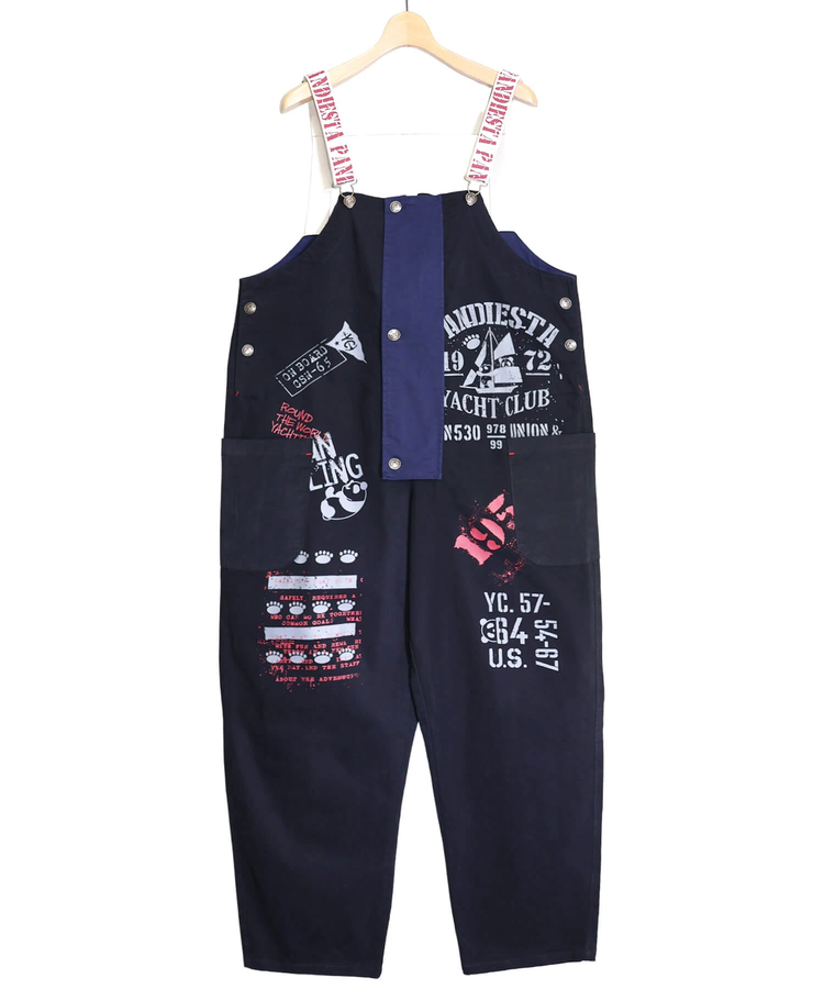 PANDIESTA(パンディエスタ) |SB PANDIESTA パンダ ヨットクラブ サロペット セットアップ可能(526951 MENS/WOMENS）