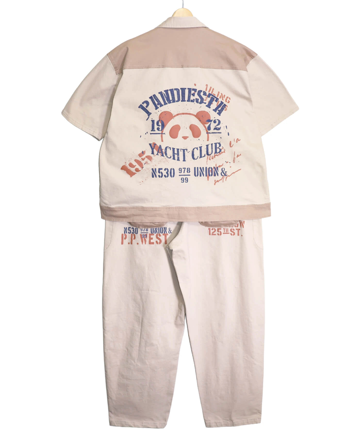 PANDIESTA(パンディエスタ) |SB PANDIESTA パンダ ヨットクラブ サロペット セットアップ可能(526951 MENS/WOMENS）