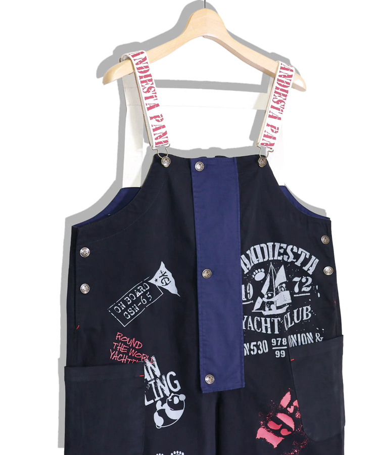 PANDIESTA(パンディエスタ) |SB PANDIESTA パンダ ヨットクラブ サロペット セットアップ可能(526951 MENS/WOMENS）