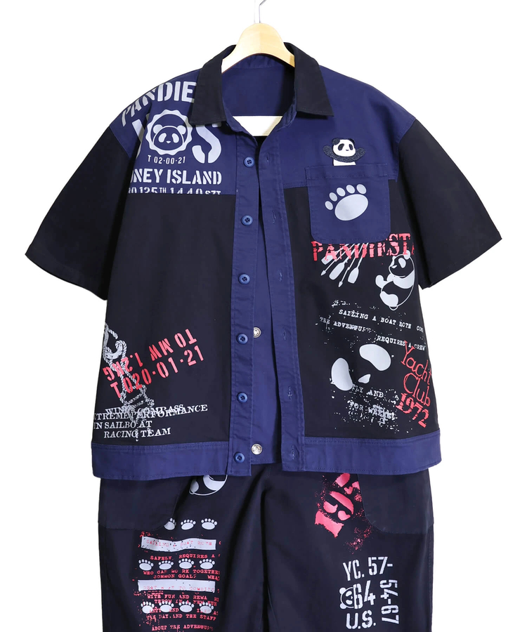 PANDIESTA(パンディエスタ) |SB PANDIESTA パンダ ヨットクラブ サロペット セットアップ可能(526951 MENS/WOMENS）