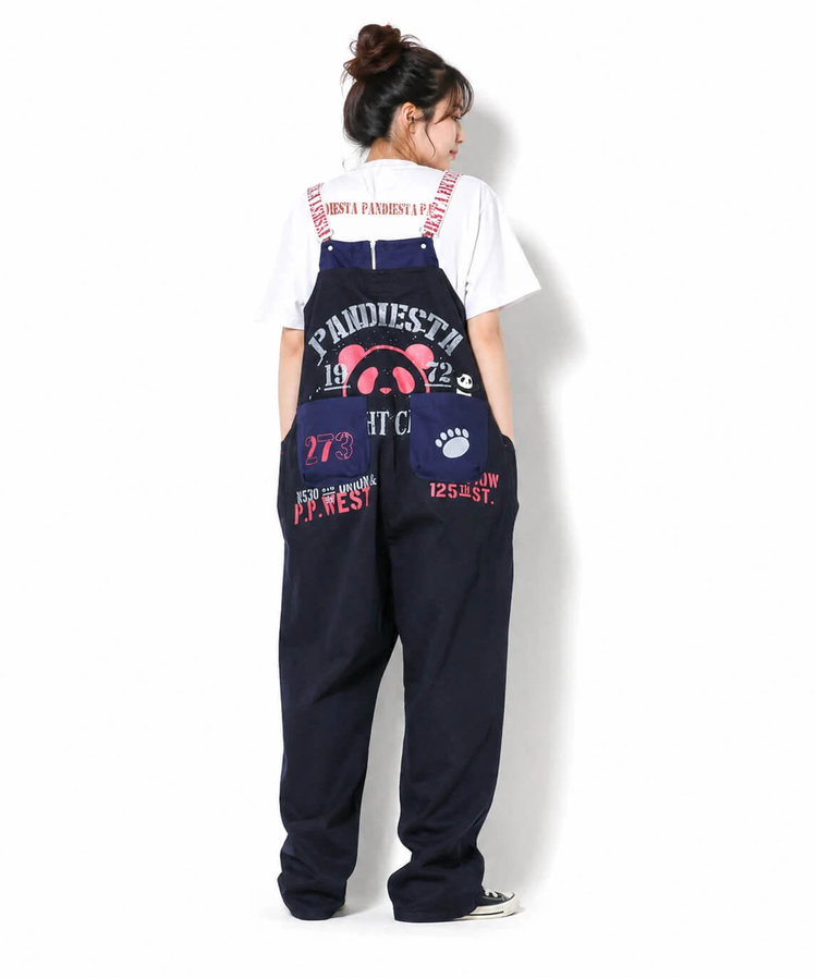 PANDIESTA(パンディエスタ) |SB PANDIESTA パンダ ヨットクラブ サロペット セットアップ可能(526951 MENS/WOMENS）
