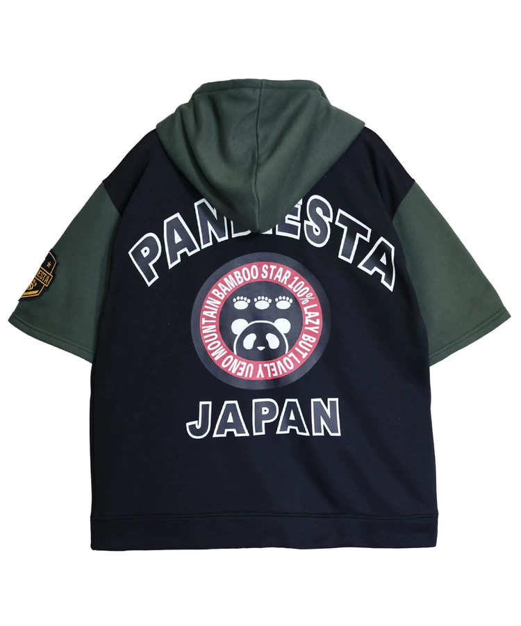 PANDIESTA(パンディエスタ) |SB PANDIESTA ミリタリーパンダ S/S フルジップパーカー (526952 MENS/WOMENS）