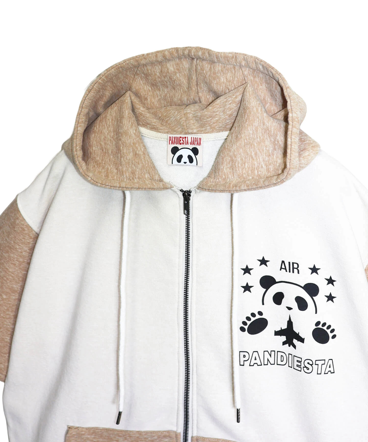 PANDIESTA(パンディエスタ) |SB PANDIESTA ミリタリーパンダ S/S フルジップパーカー (526952 MENS/WOMENS）