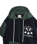 PANDIESTA(パンディエスタ) |SB PANDIESTA ミリタリーパンダ S/S フルジップパーカー (526952 MENS/WOMENS）