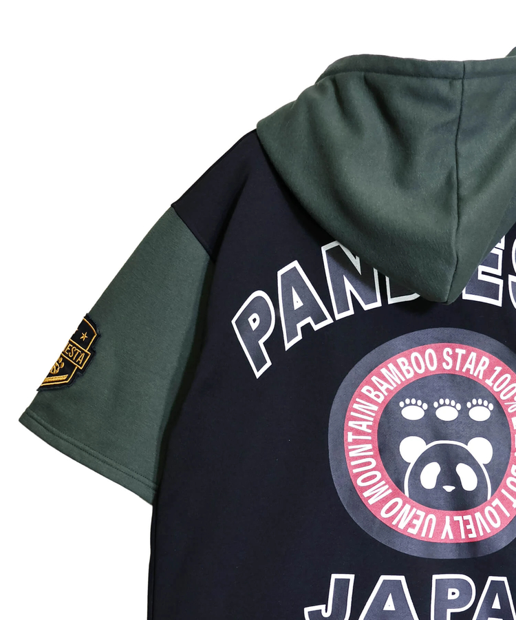 PANDIESTA(パンディエスタ) |SB PANDIESTA ミリタリーパンダ S/S フルジップパーカー (526952 MENS/WOMENS）