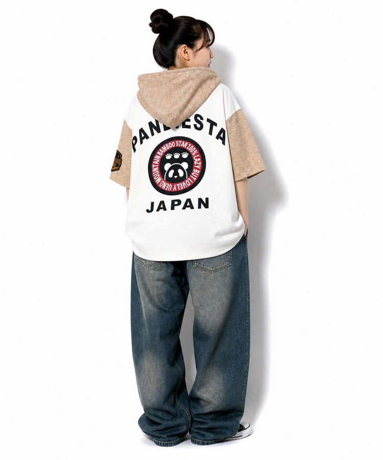 PANDIESTA(パンディエスタ) |SB PANDIESTA ミリタリーパンダ S/S フルジップパーカー (526952 MENS/WOMENS）