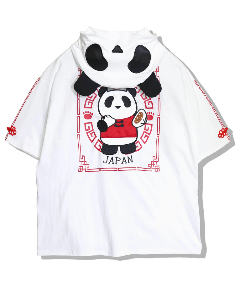 PANDIESTA(パンディエスタ) |SB PANDIESTA なりきりシリーズ 熊猫飯店 S/S ジップパーカー(526100 MENS/WOMENS）