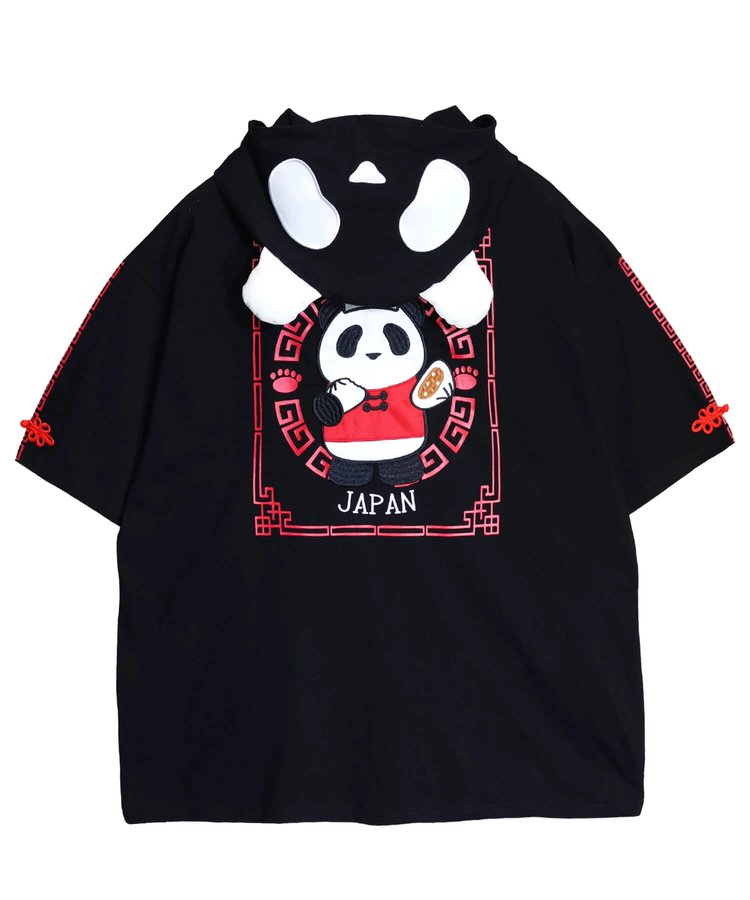 PANDIESTA(パンディエスタ) |SB PANDIESTA なりきりシリーズ 熊猫飯店 S/S ジップパーカー(526100 MENS/WOMENS）