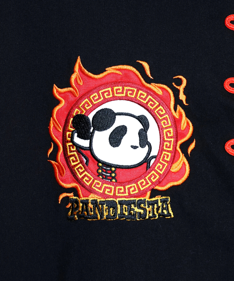 PANDIESTA(パンディエスタ) |SB PANDIESTA なりきりシリーズ 熊猫飯店 S/S ジップパーカー(526100 MENS/WOMENS）