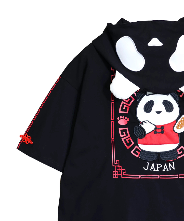 PANDIESTA(パンディエスタ) |SB PANDIESTA なりきりシリーズ 熊猫飯店 S/S ジップパーカー(526100 MENS/WOMENS）