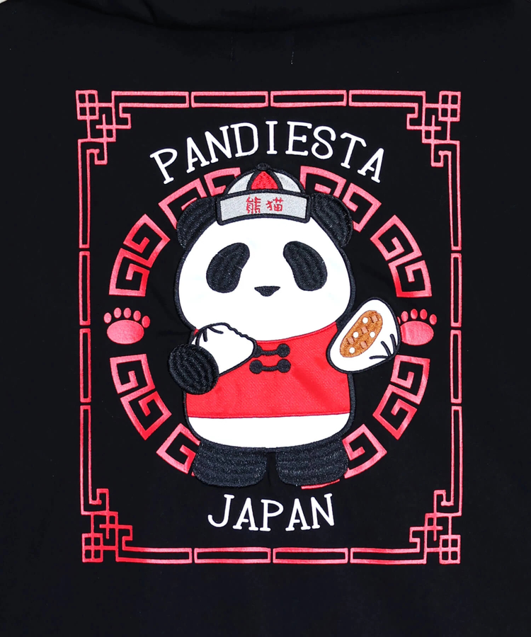 PANDIESTA(パンディエスタ) |SB PANDIESTA なりきりシリーズ 熊猫飯店 S/S ジップパーカー(526100 MENS/WOMENS）