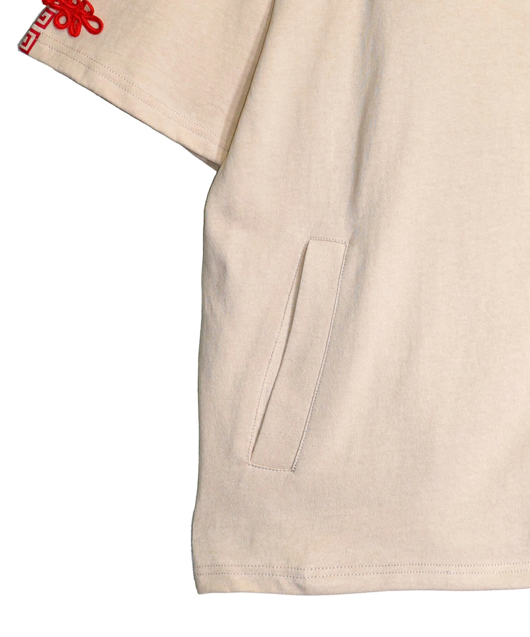 PANDIESTA(パンディエスタ) |SB PANDIESTA なりきりシリーズ 熊猫飯店 S/S ジップパーカー(526100 MENS/WOMENS）