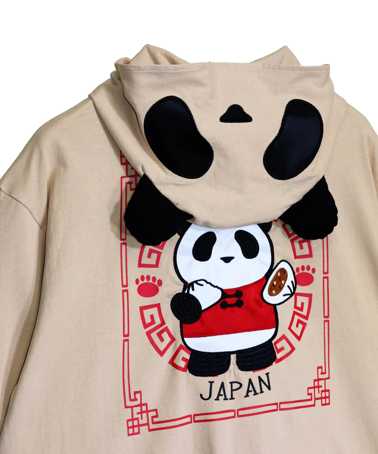 PANDIESTA(パンディエスタ) |SB PANDIESTA なりきりシリーズ 熊猫飯店 S/S ジップパーカー(526100 MENS/WOMENS）