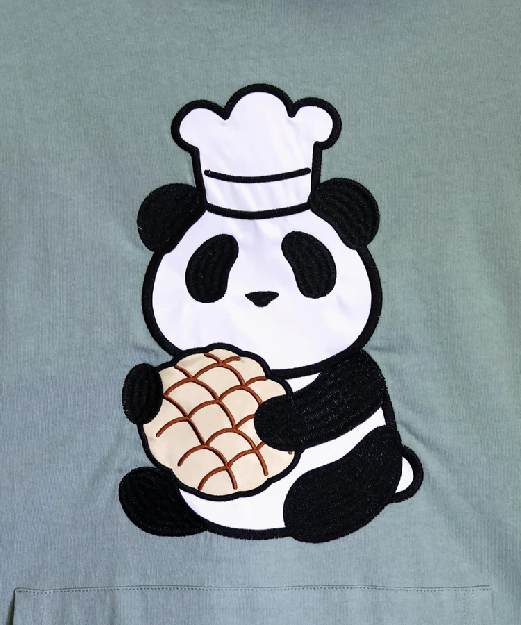 PANDIESTA(パンディエスタ) |SB PANDIESTA なりきりシリーズ 熊猫メロンパン S/S プルパーカー(526101 MENS/WOMENS）