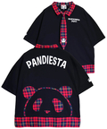 PANDIESTA(パンディエスタ) |SB PANDIESTA ネクタイ付き チェック切替 S/S ポロシャツ(526102 MENS/WOMENS）