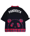 PANDIESTA(パンディエスタ) |SB PANDIESTA ネクタイ付き チェック切替 S/S ポロシャツ(526102 MENS/WOMENS）