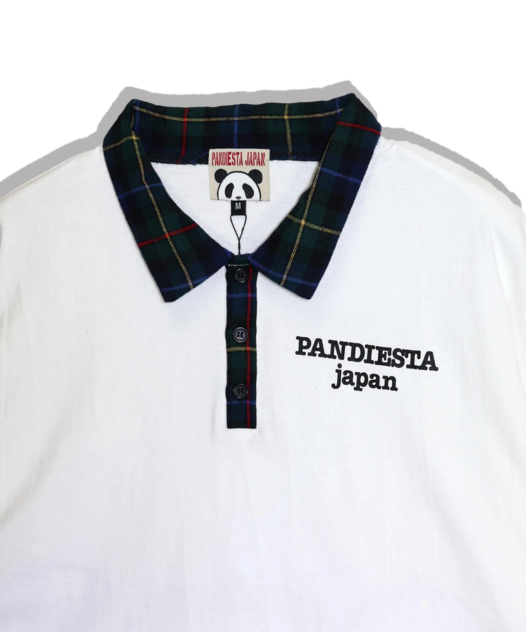 PANDIESTA(パンディエスタ) |SB PANDIESTA ネクタイ付き チェック切替 S/S ポロシャツ(526102 MENS/WOMENS）