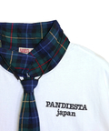 PANDIESTA(パンディエスタ) |SB PANDIESTA ネクタイ付き チェック切替 S/S ポロシャツ(526102 MENS/WOMENS）