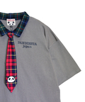 PANDIESTA(パンディエスタ) |SB PANDIESTA ネクタイ付き チェック切替 S/S ポロシャツ(526102 MENS/WOMENS）