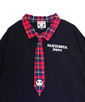 PANDIESTA(パンディエスタ) |SB PANDIESTA ネクタイ付き チェック切替 S/S ポロシャツ(526102 MENS/WOMENS）