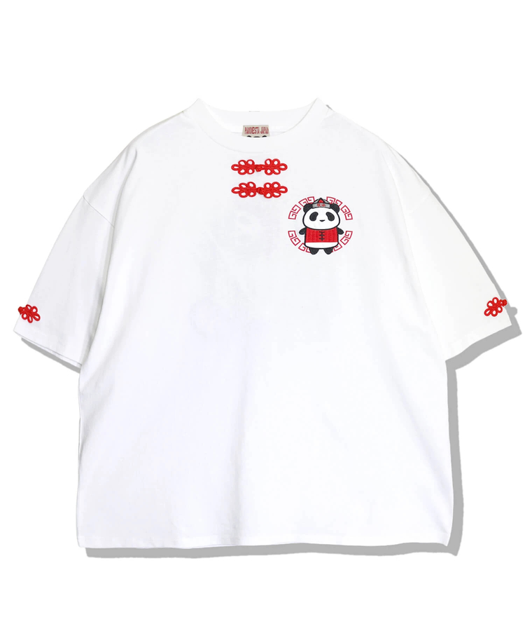 PANDIESTA(パンディエスタ) |SB PANDIESTA 熊猫功夫 オーバーサイズ S/S Tee(526103 MENS/WOMENS）