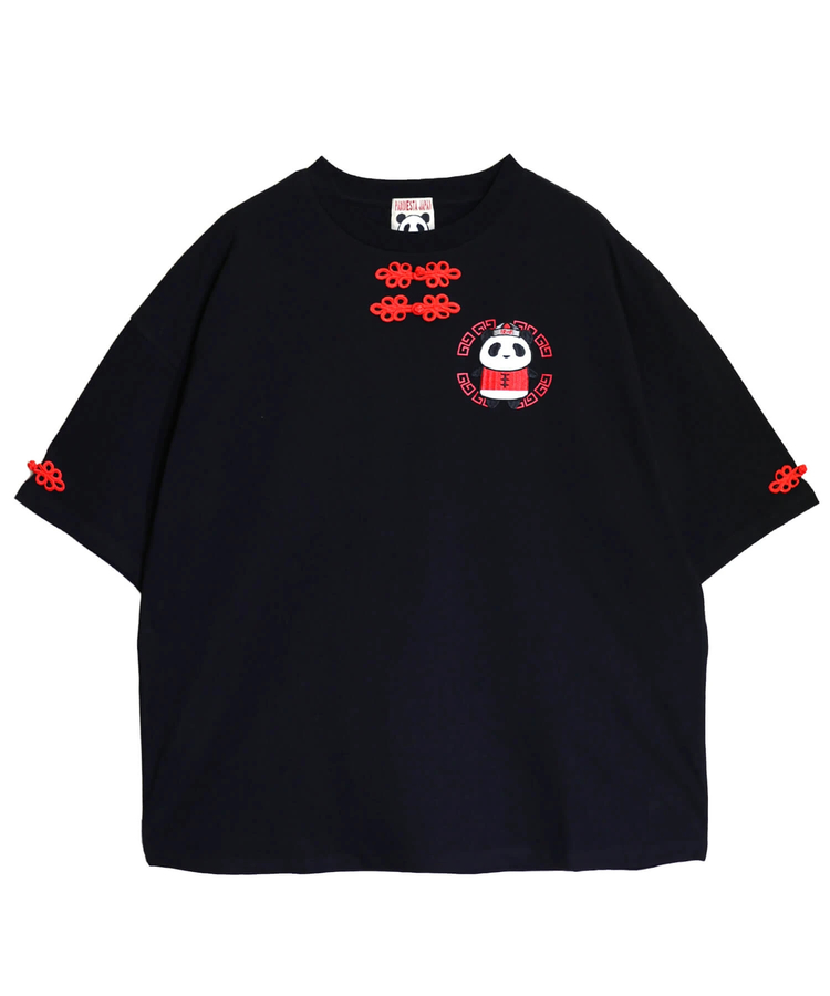 PANDIESTA(パンディエスタ) |SB PANDIESTA 熊猫功夫 オーバーサイズ S/S Tee(526103 MENS/WOMENS）
