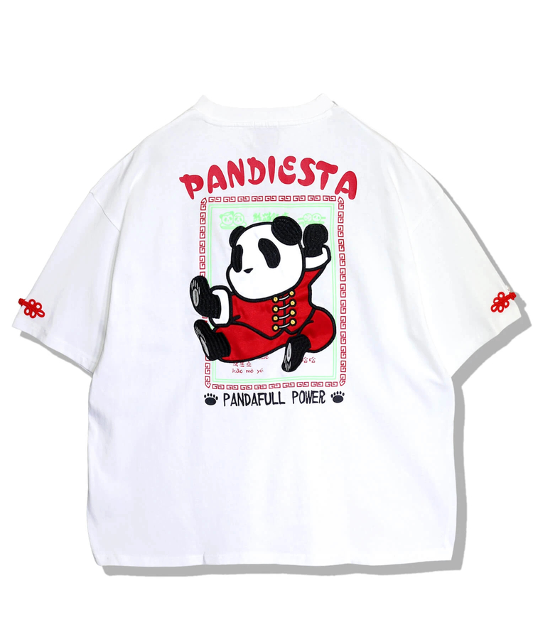 PANDIESTA(パンディエスタ) |SB PANDIESTA 熊猫功夫 オーバーサイズ S/S Tee(526103 MENS/WOMENS）
