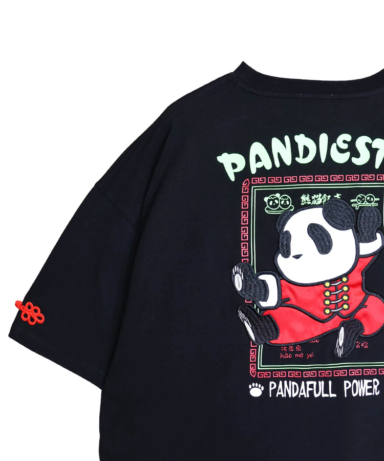 PANDIESTA(パンディエスタ) |SB PANDIESTA 熊猫功夫 オーバーサイズ S/S Tee(526103 MENS/WOMENS）
