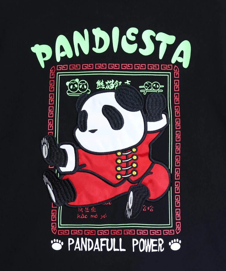 PANDIESTA(パンディエスタ) |SB PANDIESTA 熊猫功夫 オーバーサイズ S/S Tee(526103 MENS/WOMENS）