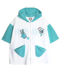 PANDIESTA(パンディエスタ) |SB PANDIESTA ジンベイ＆パンダ S/S フルジップパーカー セットアップ可能(526750  MENS/WOMENS）